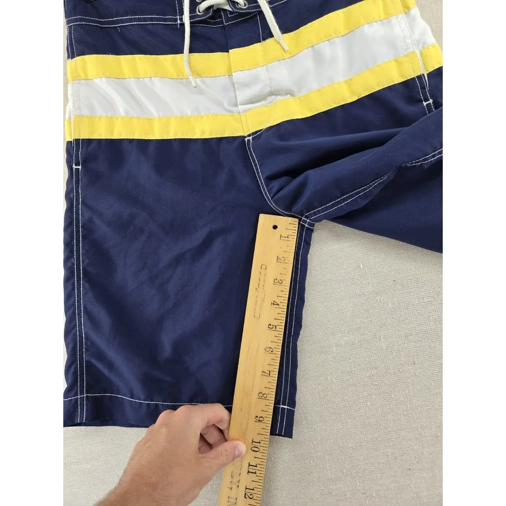Polo Ralph Lauren Boys Size Large 14-16 Big Pony Lined Swim Trunks Shorts